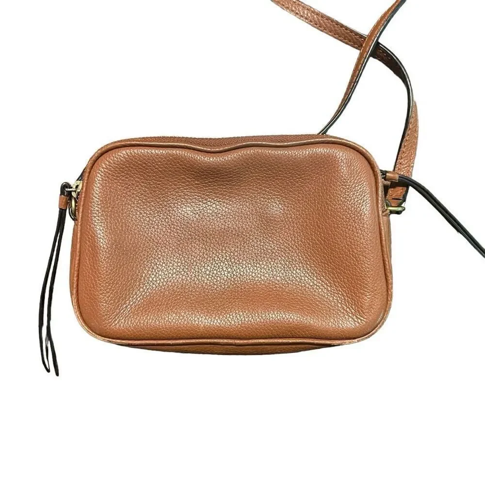 BANANA REPUBLIC Brown Leather Crossbody Purse
